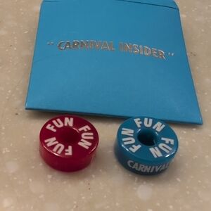 Carnival Insider Fun Barrels Set - Blue and Red